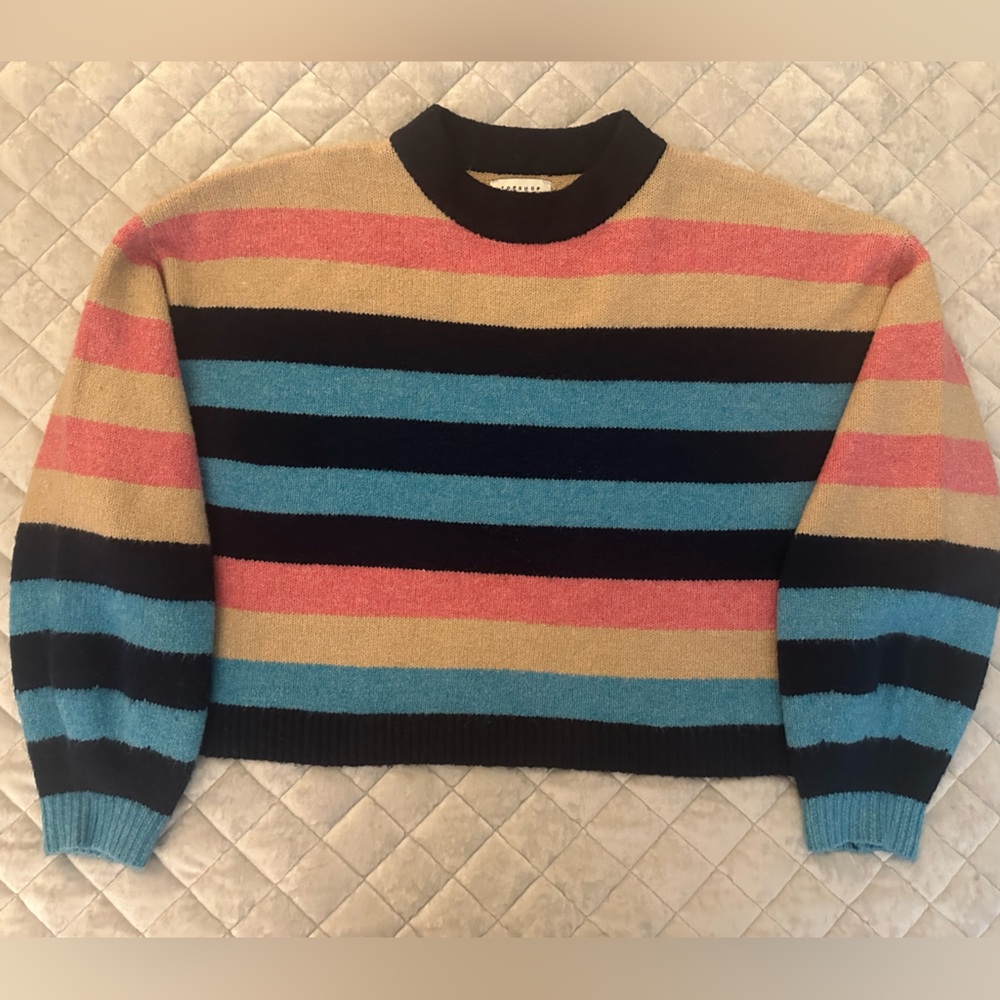 Topshop Striped Sweater